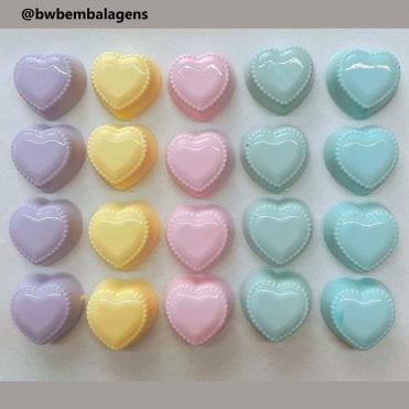 Broken Line Heart Harmony Simple Chocolate Mold - 39 Cavity - Special Chocolate Mould