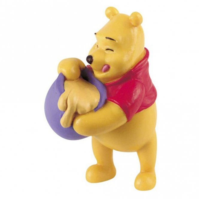 Bullyland Winnie The Pooh With Honey Pot - Figurine Cake Topper