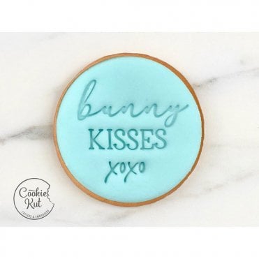 Bunny Kisses XOXO - Easter Embosser Stamp