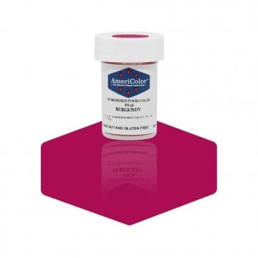 Burgundy Powdered Food Color 3g