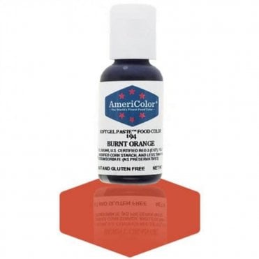 Burnt Orange - Soft Gel Paste Food/Icing/Buttercream Colouring - 0.75oz / 21g