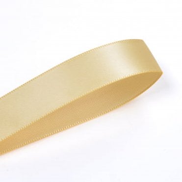 Buttercup Double-Faced Satin Ribbon - 10mm