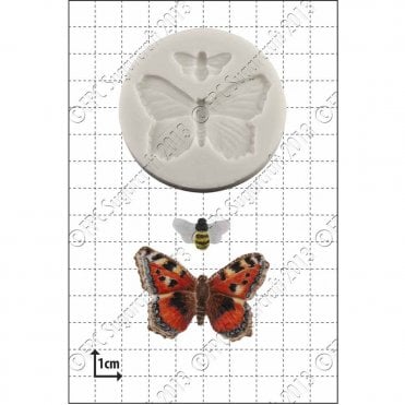 Butterfly & Bee' Silicone Mould