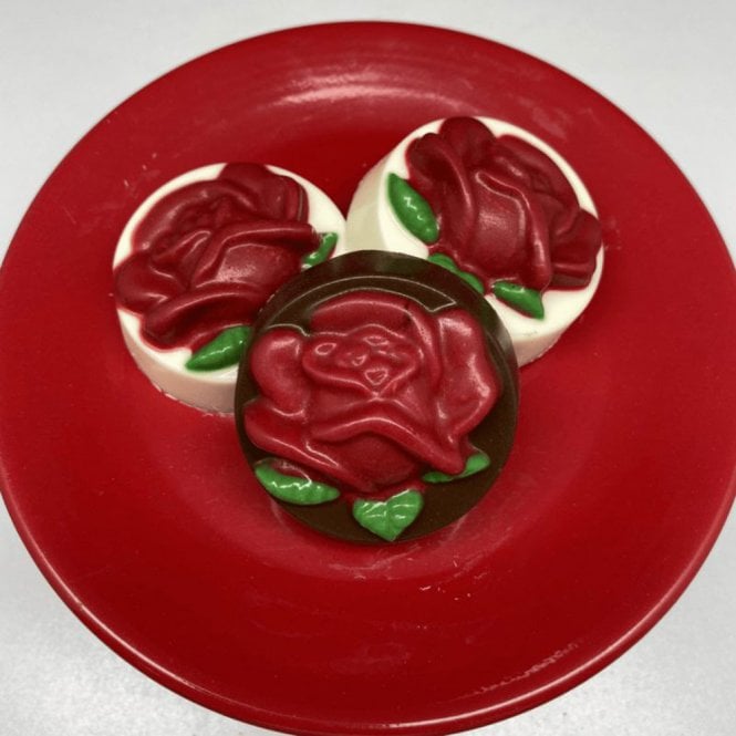 BWB Premium Brazilian Honey Bread Rosebud Symphony Chocolate Mold - 4 Cavity - Special Chocolate Mould