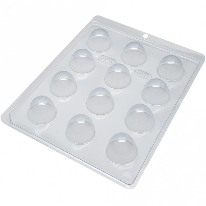 BWB Premium Cherry Smooth Spheres Chocolate Mould - 12 Cavity - Special Chocolate Mould