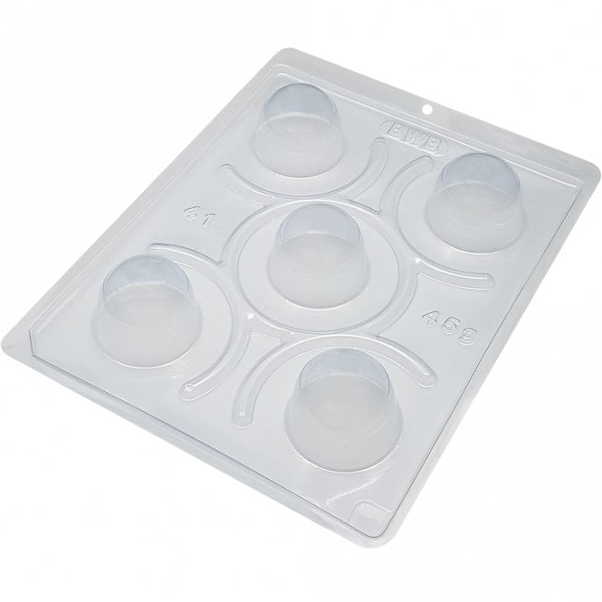 BWB Premium Cup of Bliss Sphere Mould - 5 Cavity - Special Chocolate Mould