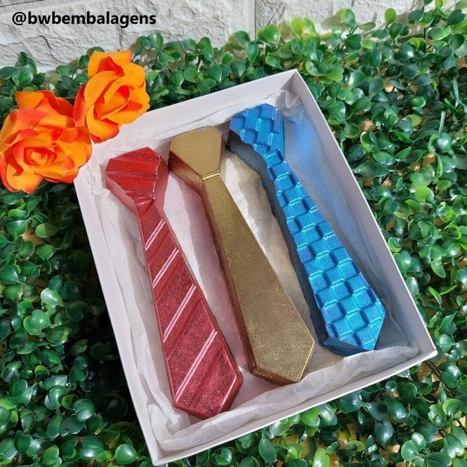 BWB Premium Daddy's Ties Chocolate Affair Mould - 3 Cavity - Special Chocolate Mould