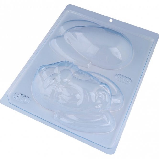 BWB Premium Egg Bunny Delight Simple Chocolate Mold - 1 Cavity - Special Chocolate Mould
