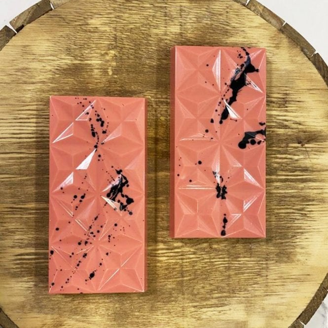 BWB Premium Geometric Bliss Bar Tablet Mould - 2 Cavity - Special Chocolate Mould