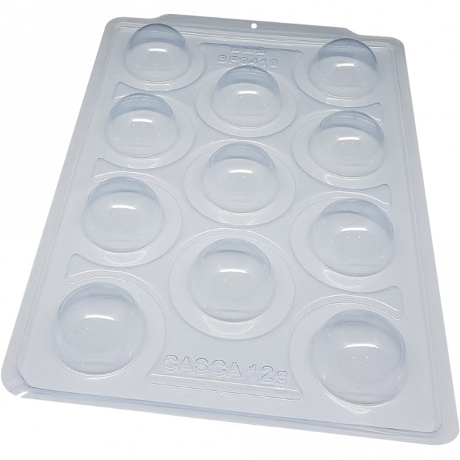 BWB Premium Hot Bliss Bombs Mould - 50mm - 11 Cavity - Special Chocolate Mould
