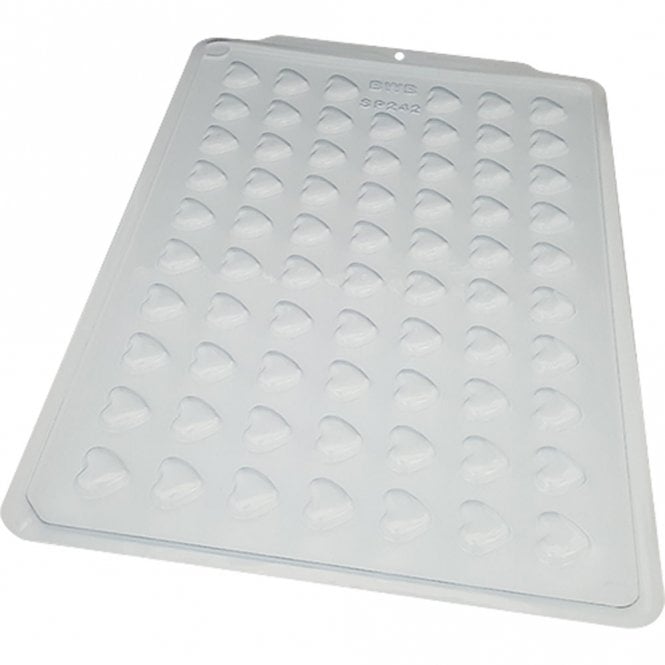 BWB Premium Mini Heart Delight Simple Chocolate Mold - 69 Cavity - Special Chocolate Mould