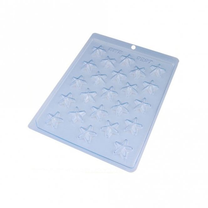 BWB Premium Mini Star Fiesta Simple Mold - 23 Cavity - Special Chocolate Mould