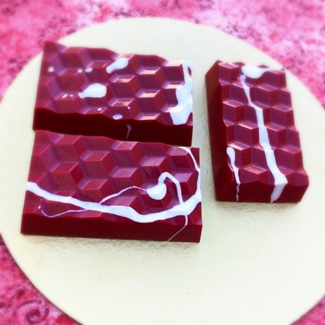 BWB Premium Petite 3D Cube Duo Tablet Mould - Special Chocolate Mould