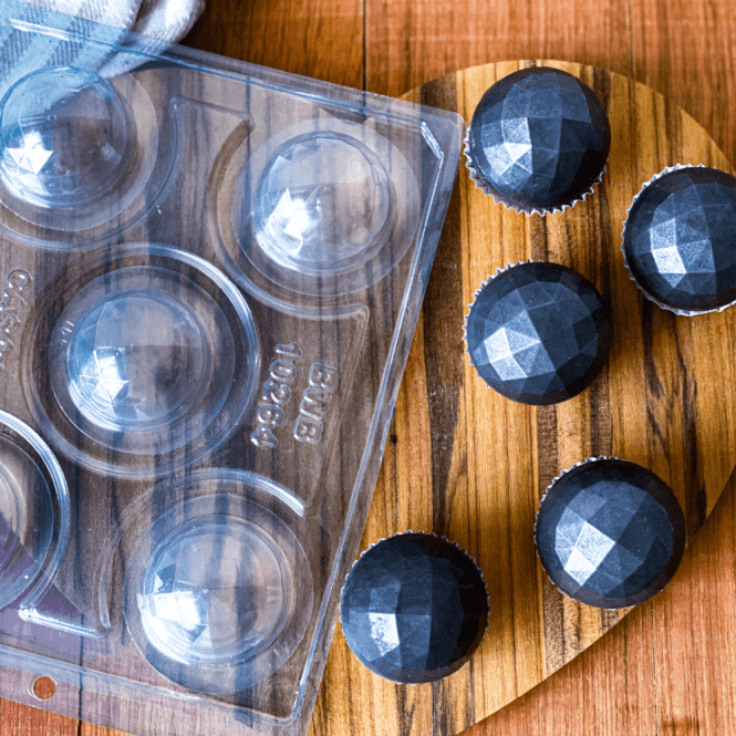 BWB Premium Petite Sphere Euphoria - 50mm Mould - Special Chocolate Mould