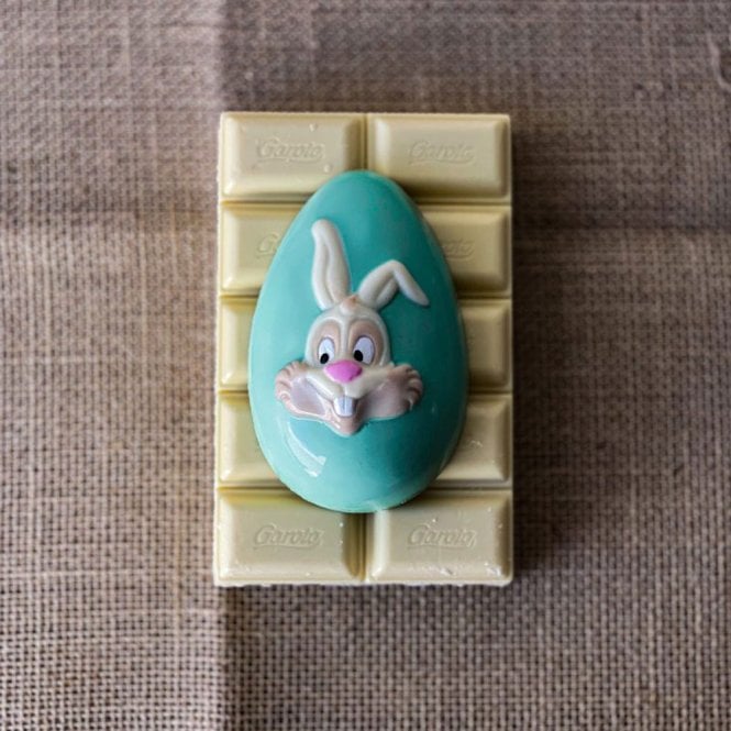 BWB Premium Rabbit Egg Symphony Simple Chocolate Mold - Special Chocolate Mould
