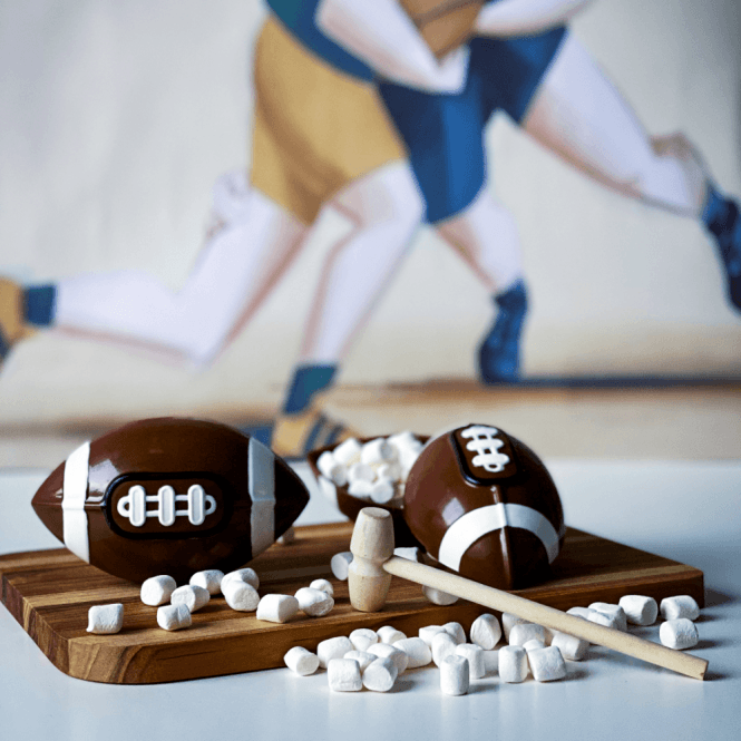 BWB Premium Rugby Ball Elegance Mould - Special Chocolate Mould