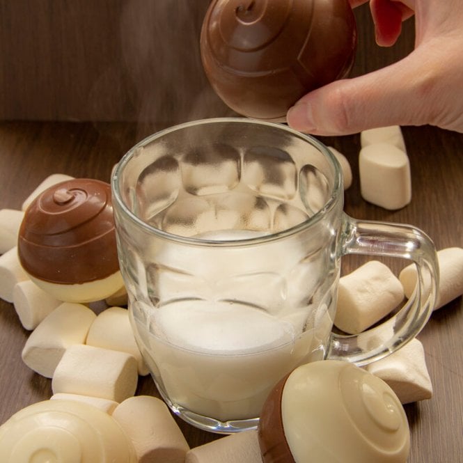 BWB Premium Shell Sphere Symphony - 4 Cavity - Special Chocolate Mould