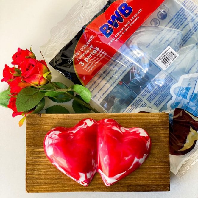 BWB Premium Smooth In Love: The Ultimate Heart-Shaped Chocolate Mould - Special Chocolate Mould
