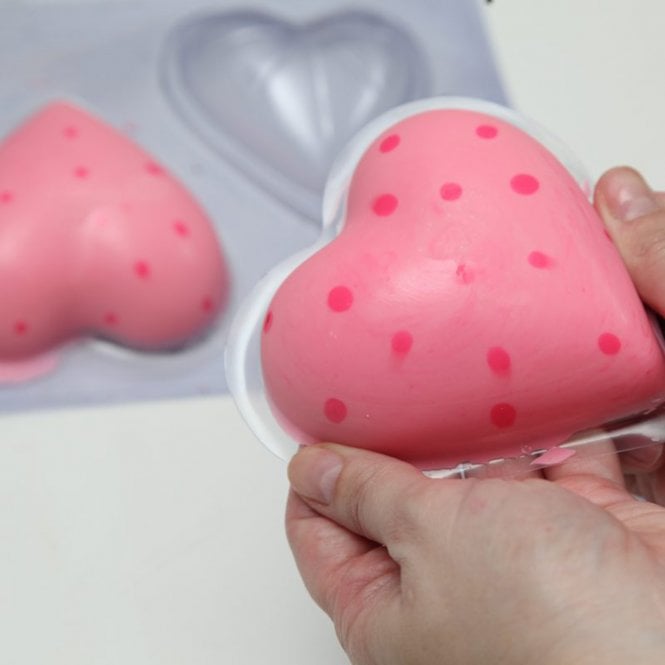 BWB Premium Special Heart Symphony Chocolate Mold - 200g - 4 Cavity - Special Chocolate Mould
