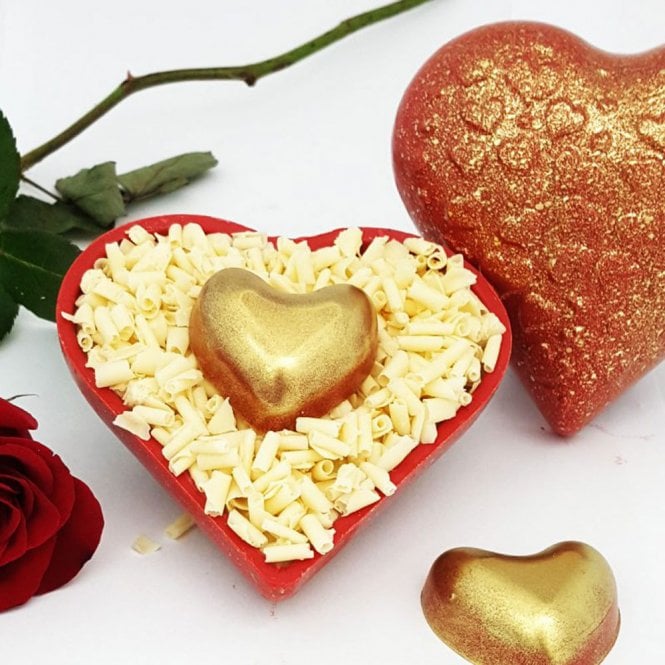BWB Premium Textured Heart Mould - Special Chocolate Mould