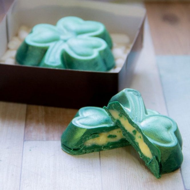 BWB Premium Three Leaf Clover Charm Chocolate Mold - 2 Cavity - Special Chocolate Mould