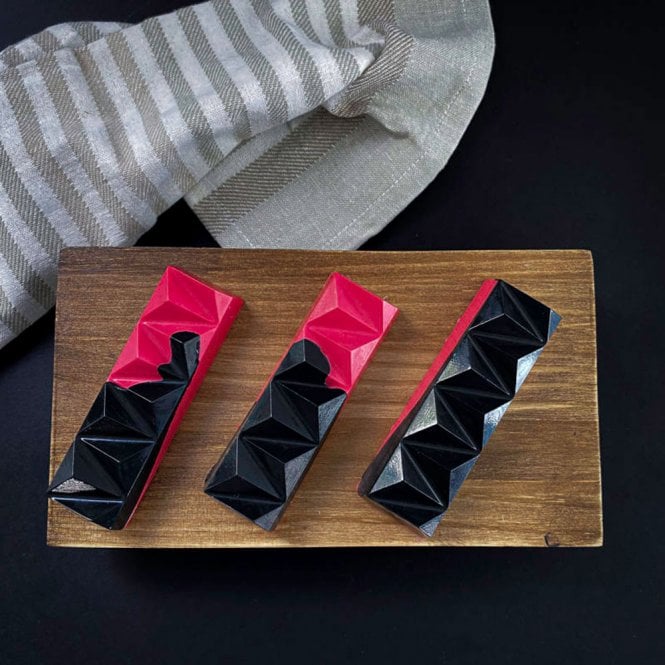BWB Premium Triangle Bar Elegance Mould 2 - Special Chocolate Mould