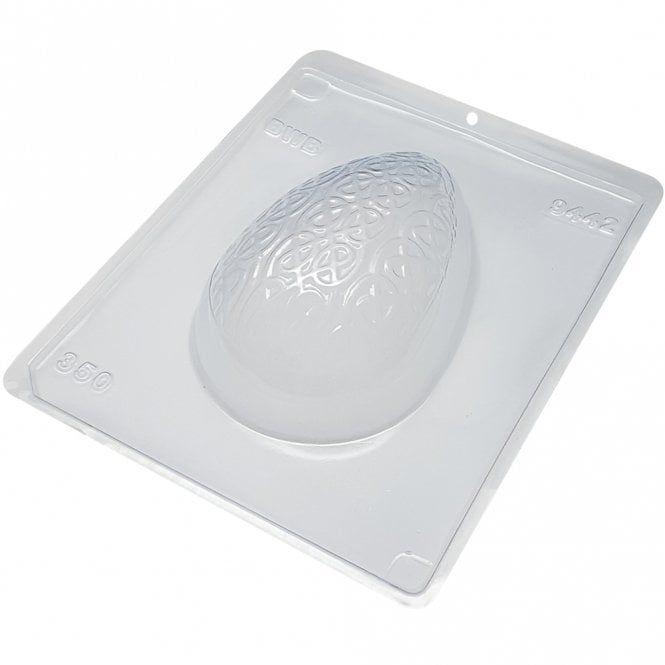 BWB Premium Weaver Textured Egg Mould - 350g - Special Chocolate Mould