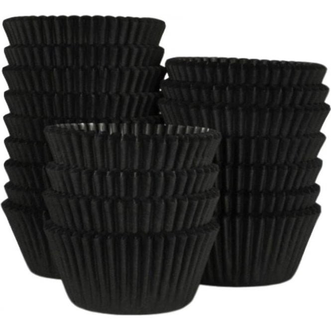 Cake Craft Company Black - Professional Quality Cupcake Cases, Bulk Pack of 500