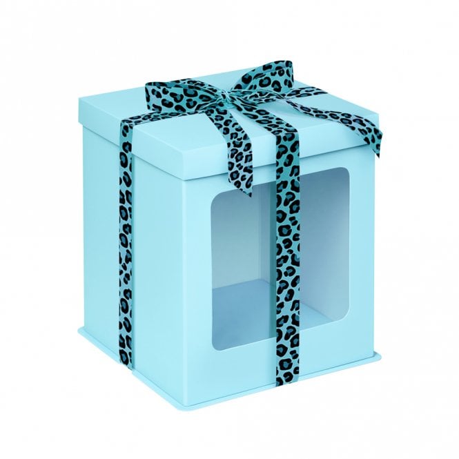 Cake Craft Company Candy Blue Tall Stylish Cake Box with Window