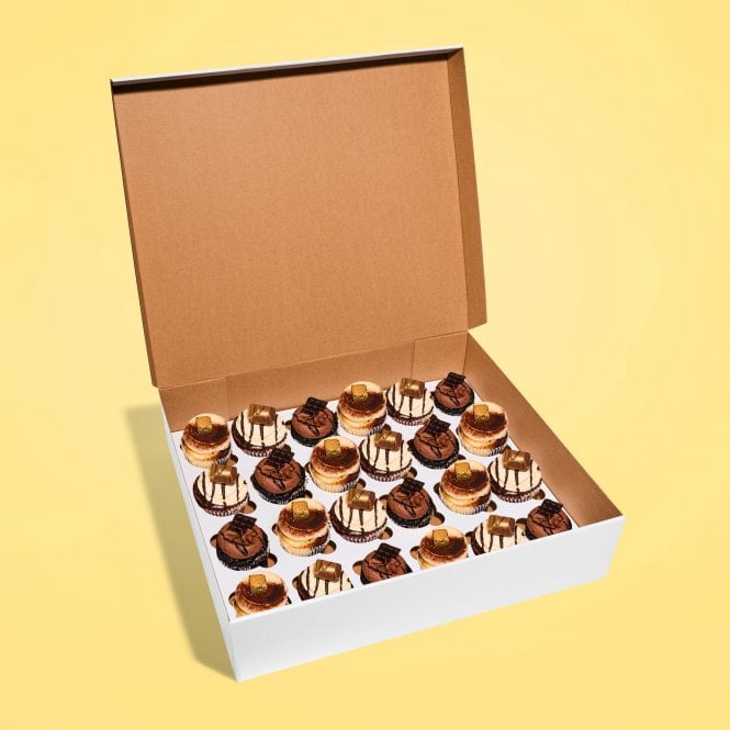 Cake Craft Company Extra Secure™ Corrugated Cupcake Boxes - 24-Count Capacity (Pack of 10)