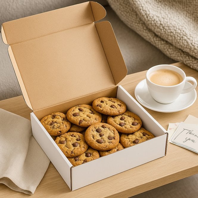 Cake Craft Company Extra Secure™ Heavy-Duty Prestige White Cookie Postal Box - Pack of 5
