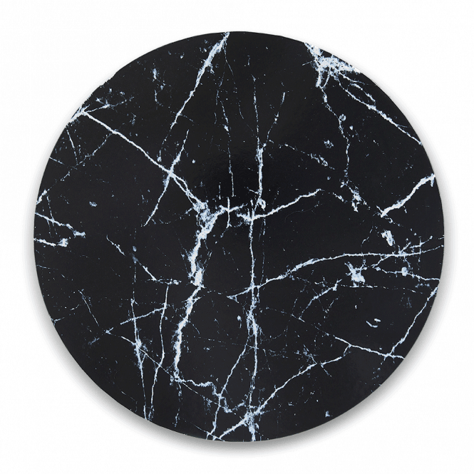 Cake Craft Company Glossy Black Luxury Marble Design Premium MDF Cake Board 6mm Thick