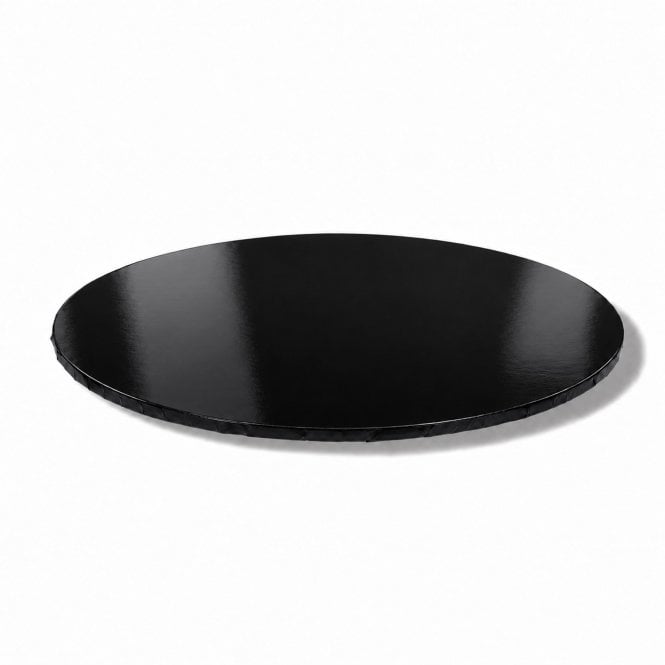 Cake Craft Company GLOSSY BLACK Round MDF Premium 