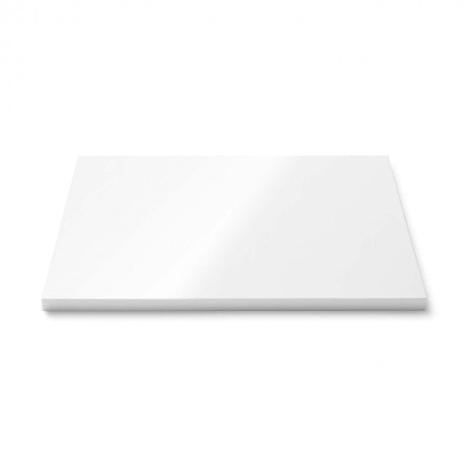 Cake Craft Company GLOSSY WHITE - SQUARE Premium Masonite (MDF) Cake Board Drum 10mm