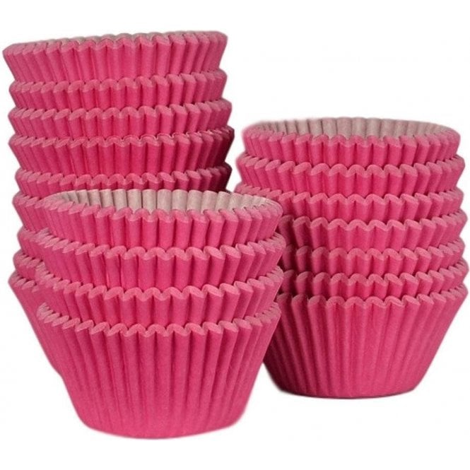 Cake Craft Company Hot Pink - Professional Quality Cupcake Cases, Bulk Pack of 500