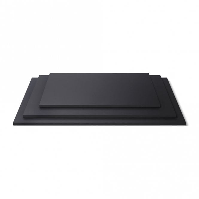 Cake Craft Company MATT Black Rectangle Cake Board 5mm