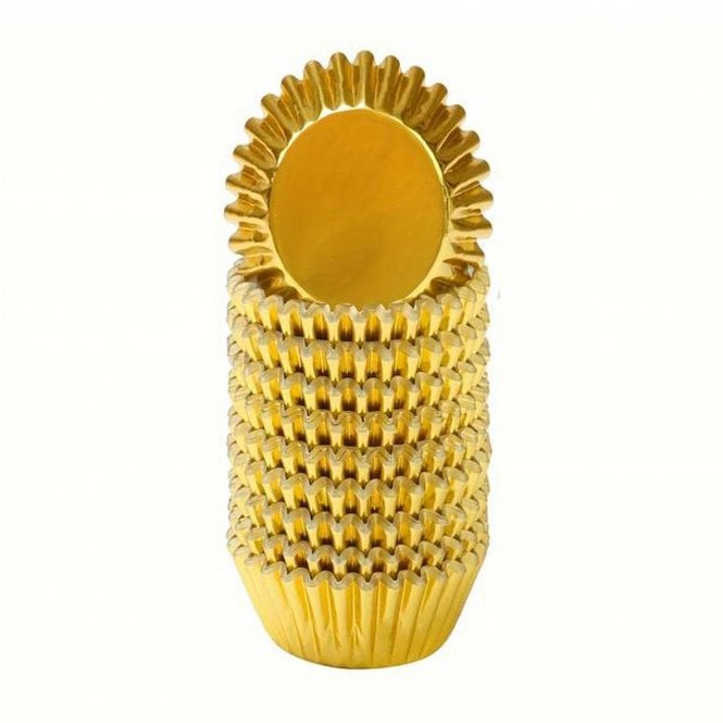 Cake Craft Company Metallic Gold Cupcake Cases - (5cm x 3.2cm) Pack of 500
