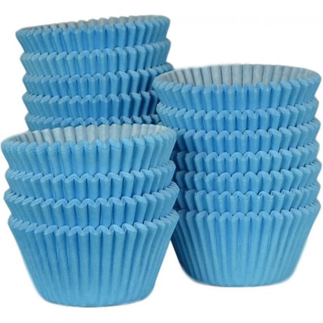 Cake Craft Company Sky Blue - Professional Quality Cupcake Cases, Bulk Pack of 500