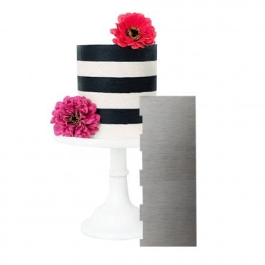 Stainless Steel Cake Scraper Decorating Comb - Style 20