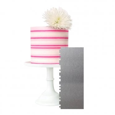 Stainless Steel Cake Scraper Decorating Comb - Style 22