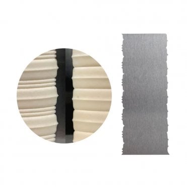 Stainless Steel Cake Scraper Decorating Comb - Style 23