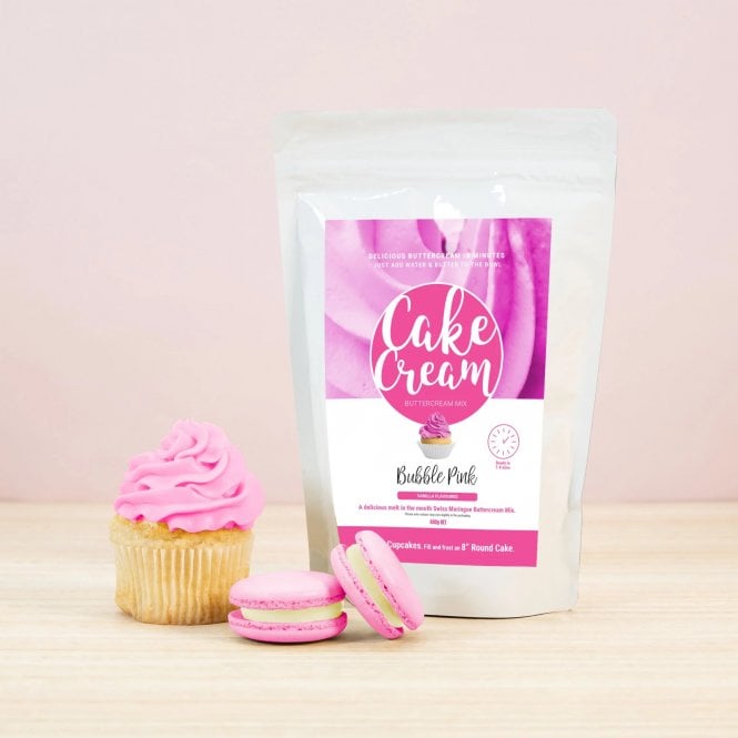 Sugar Sisters Cake Cream Bubblegum Pink 400g