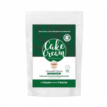 Cake Cream Emerald Green 400g