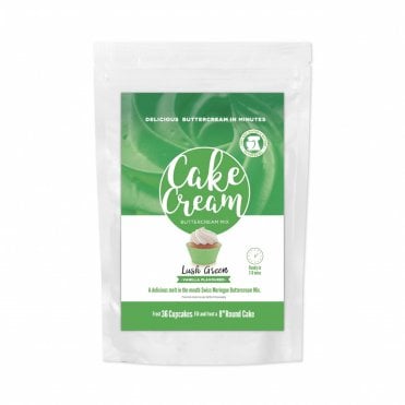 Cake Cream Lush Green 400g 