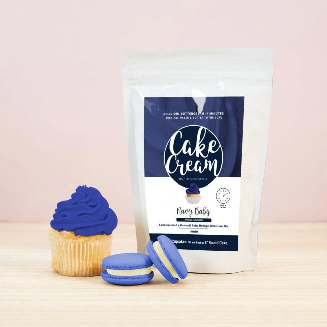 Sugar Sisters Cake Cream Navy Blue 400g