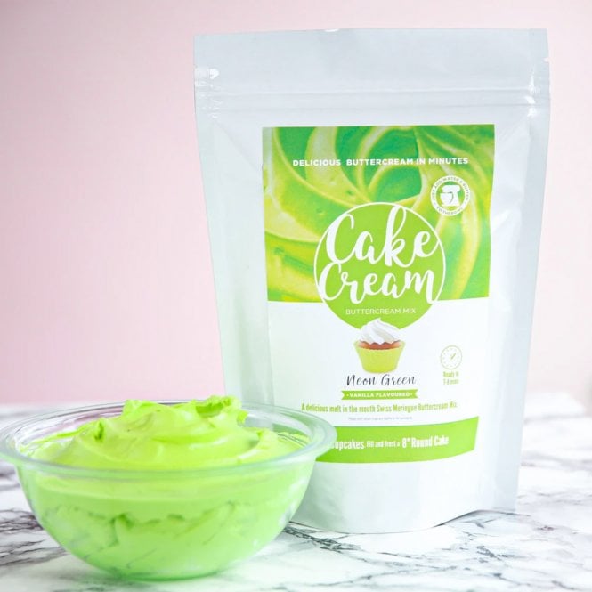 Sugar Sisters Cake Cream Neon Green 400g
