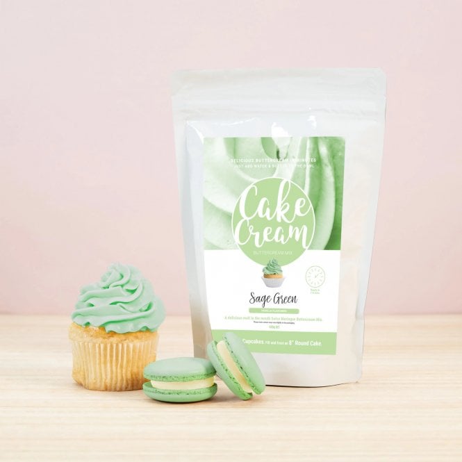 Sugar Sisters Cake Cream Sage Green 400g