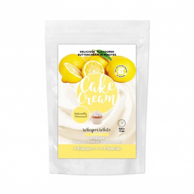 Sugar Sisters Cake Cream Whisper White Lemon Tart 400g