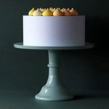 Cake Stand Large Sage Green