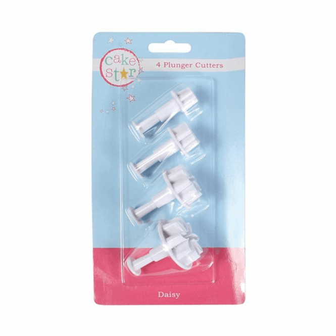 Cake Star Plunger Cutter Blossom 4 piece